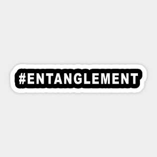 Funny Relationship Status Entanglement Sticker